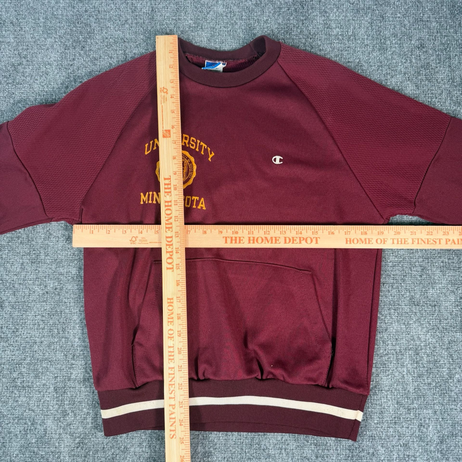 Vintage Champion University of Minnesota Maroon Track Suit 3