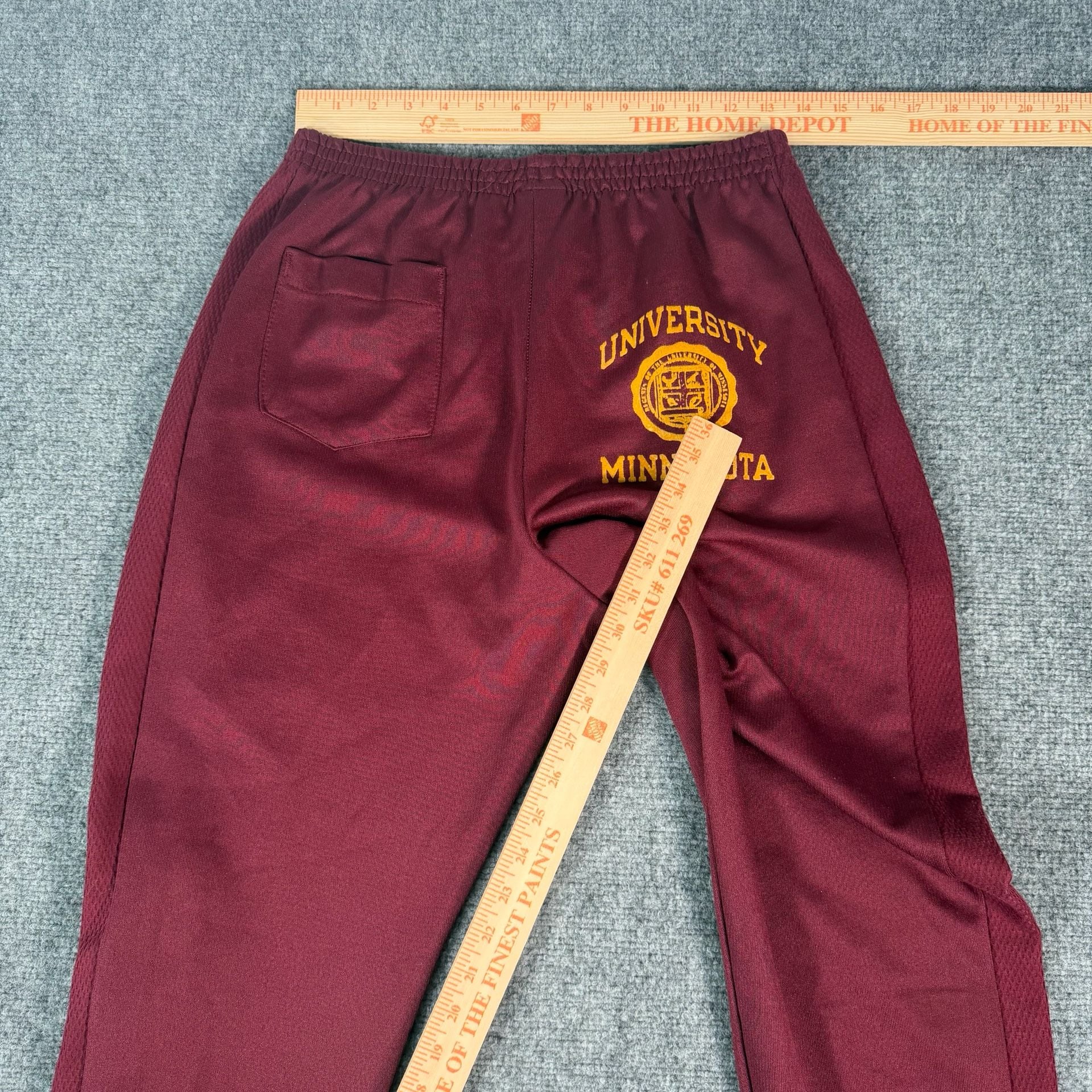 Vintage Champion University of Minnesota Maroon Track Suit 8