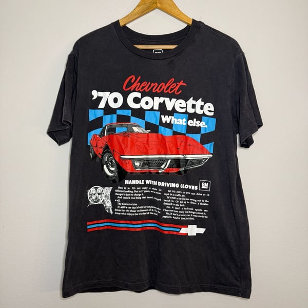 Hybrid Apparel General Motors Chevrolet 1970 Corvette Graphic T-Shirt