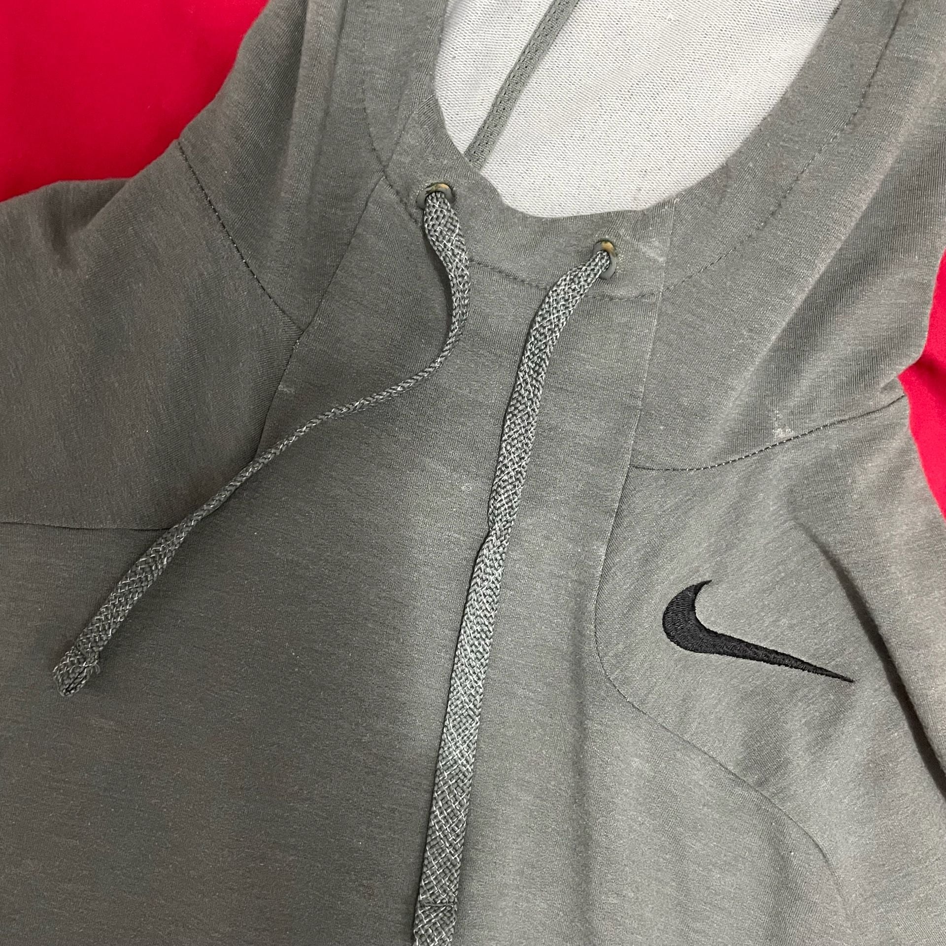 Nike Dri-FIT Sweatsuit Set Mens, M Gray Pullover Hoodie & Jogger Pants Tracksuit Matching Set 5