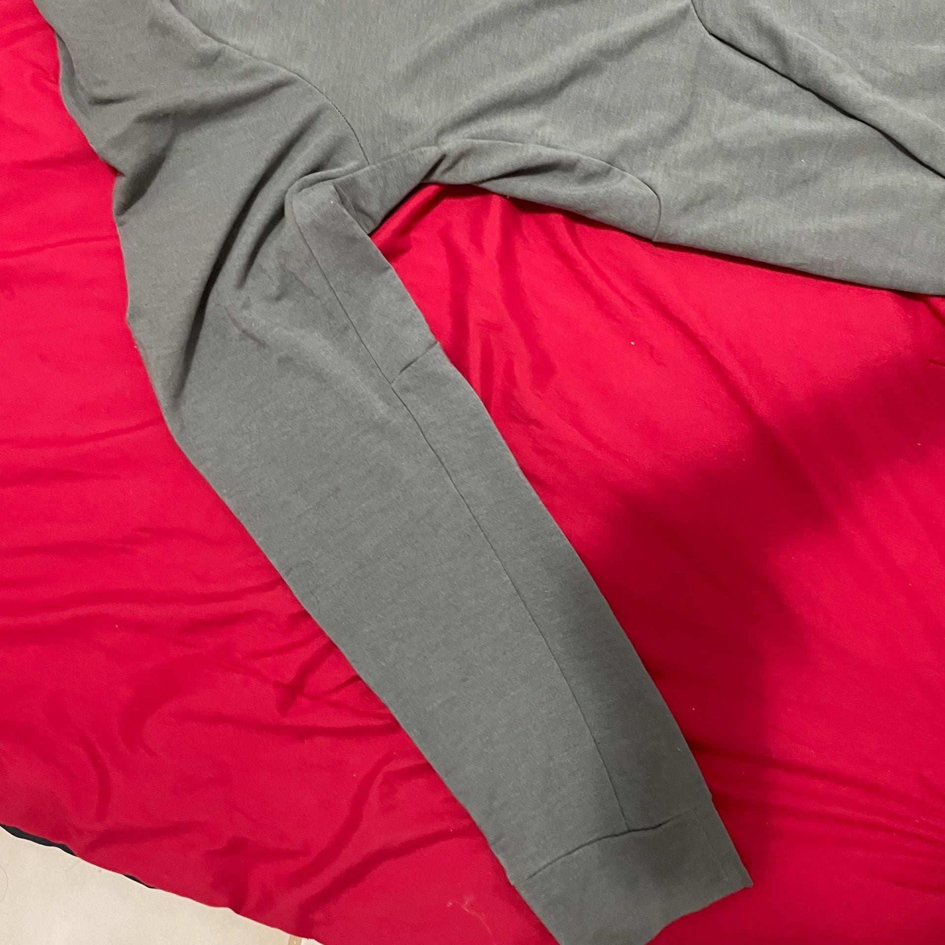 Nike Dri-FIT Sweatsuit Set Mens, M Gray Pullover Hoodie & Jogger Pants Tracksuit Matching Set 7