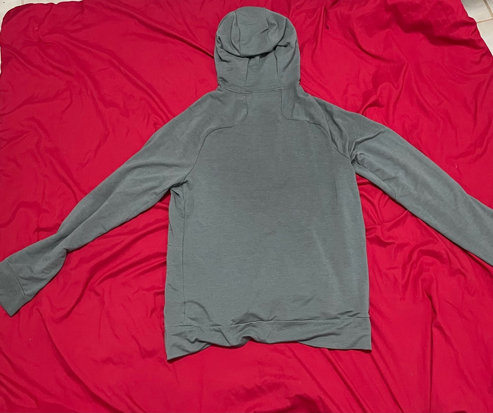 Nike Dri-FIT Sweatsuit Set Mens, M Gray Pullover Hoodie & Jogger Pants Tracksuit Matching Set 15