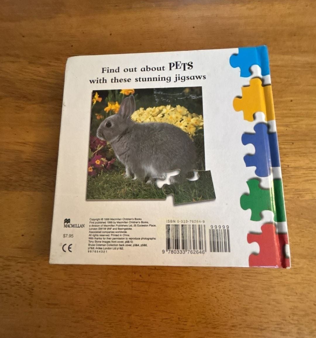 Animal Jigsaws: Pets - A Book with Five 12-Piece Puzzles 2