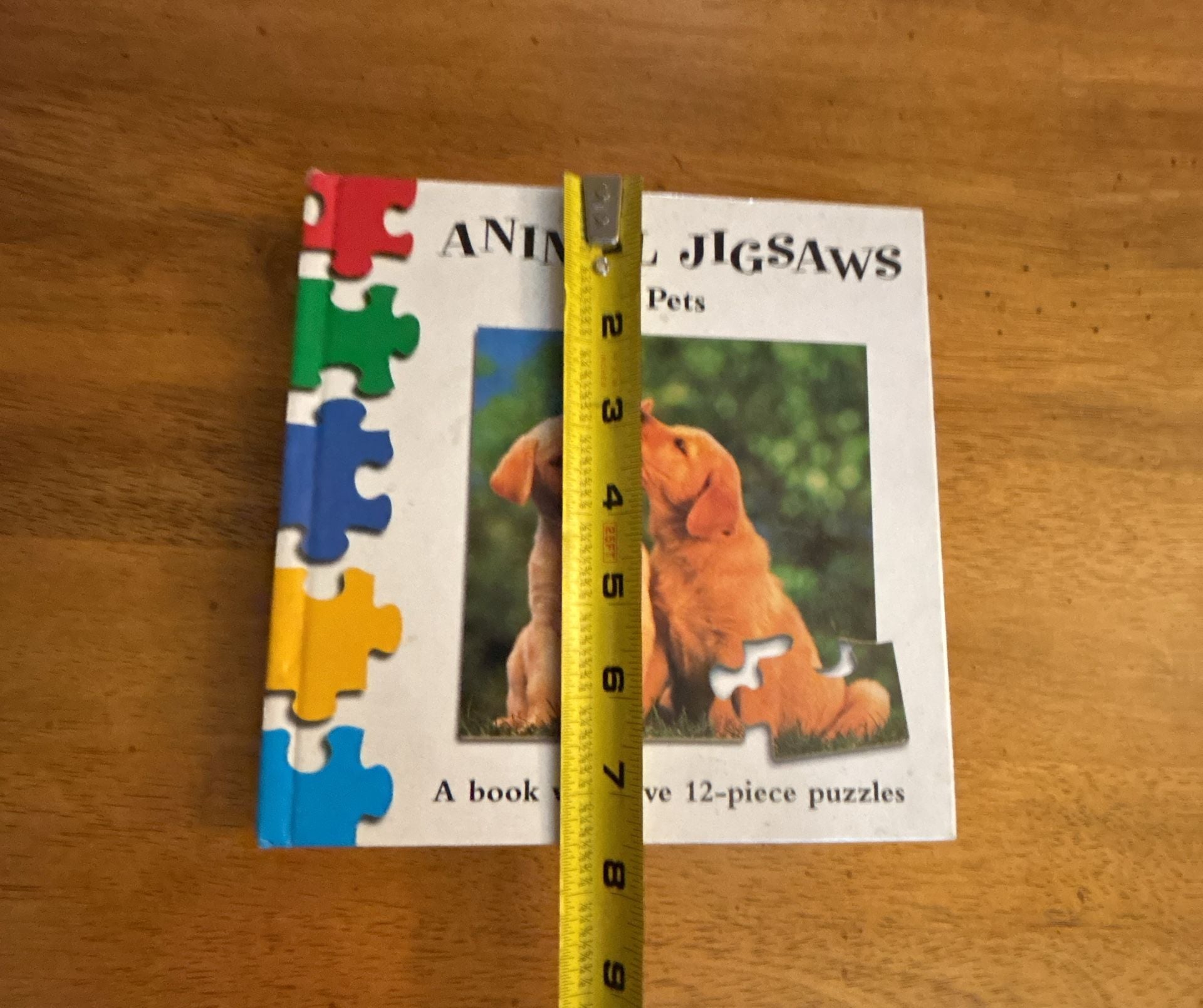 Animal Jigsaws: Pets - A Book with Five 12-Piece Puzzles 9
