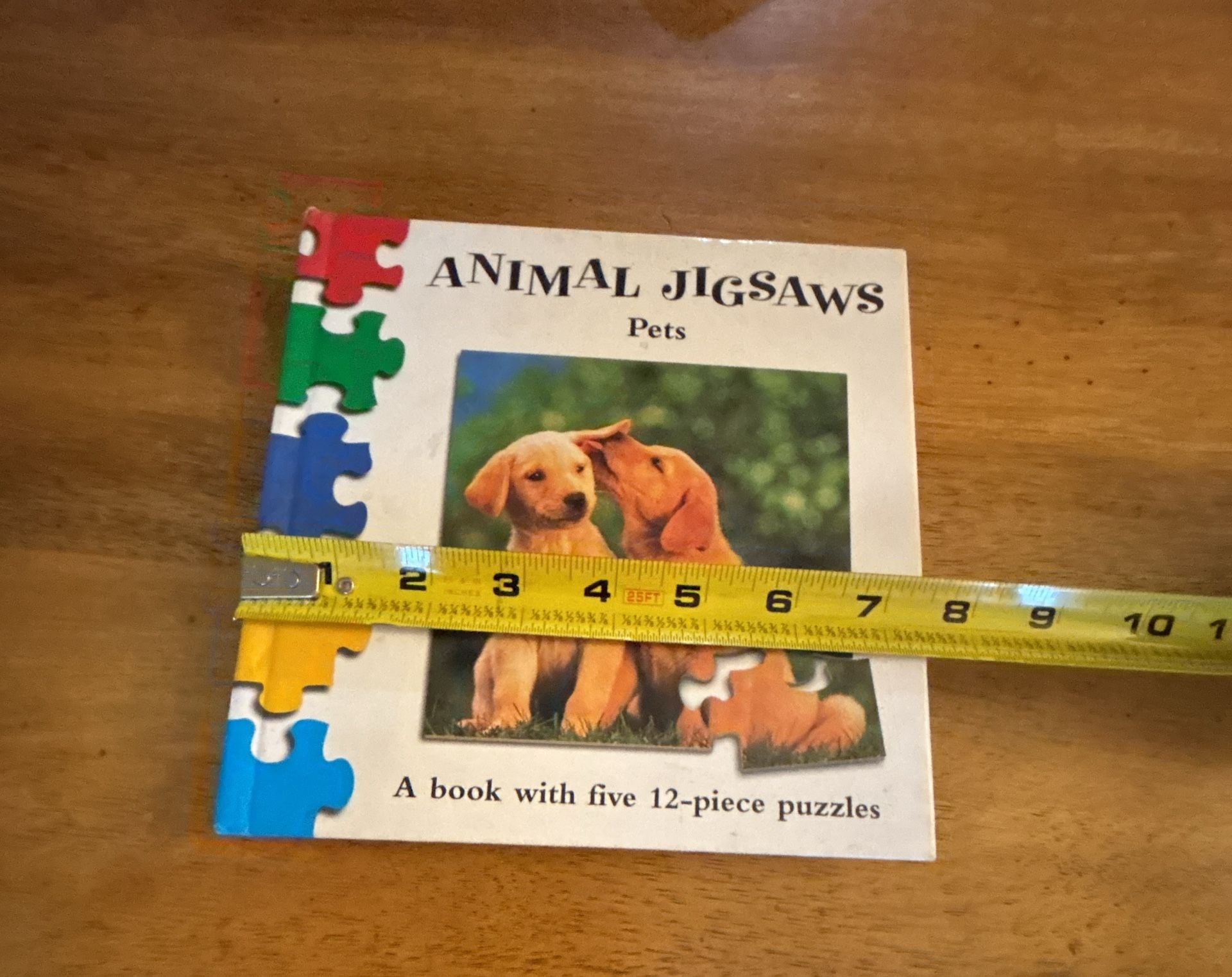 Animal Jigsaws: Pets - A Book with Five 12-Piece Puzzles 10