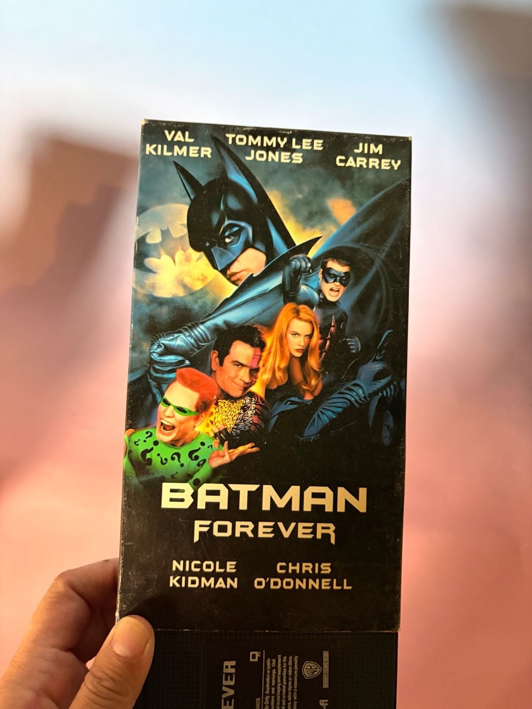 Batman Forever 1995 Vintage VHS Movie Tape 1
