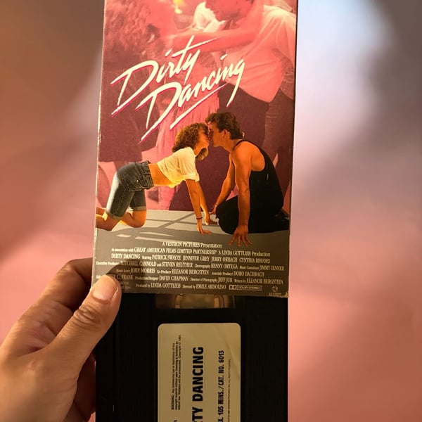 Dirty Dancing Vestron Video VHS (1987)