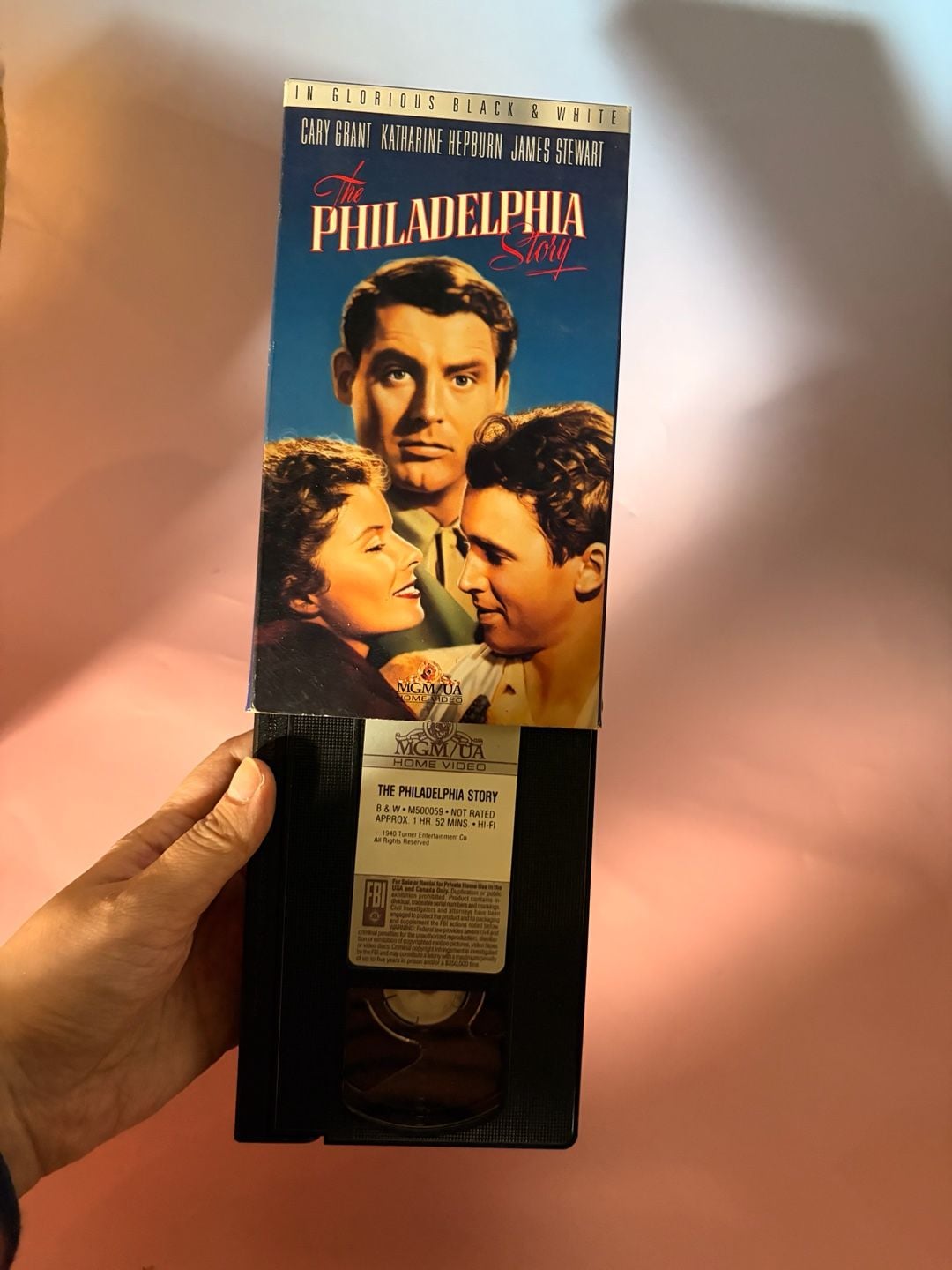 The Philadelphia Story (1940) Vintage VHS Tape, MGM/UA Home Video 2