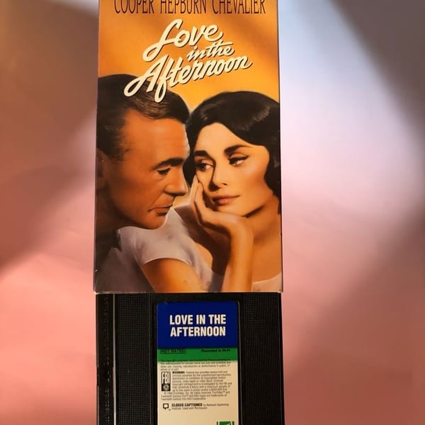 Love in the Afternoon VHS Tape – ,