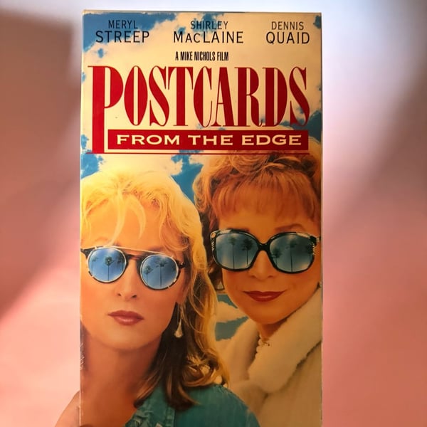 Postcards From The Edge (1991 VHS Film - Starring Meryl Streep, Shirley MacLaine