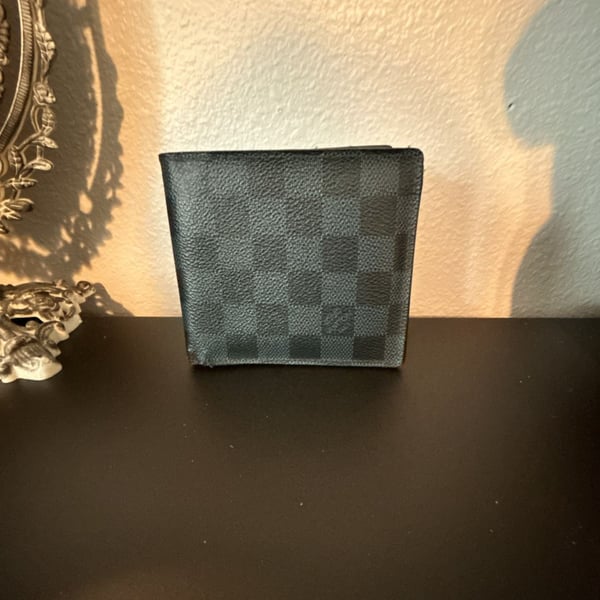 Louis Vuitton Damier Graphite Canvas Multiple Wallet with Coin Compartment