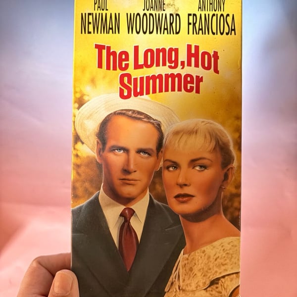 The Long Hot Summer VHS VCR Video Tape Used Paul Newman