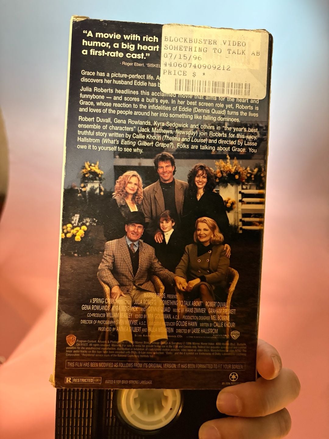 Something to Talk About 1996 Julia Roberts, Robert Duvall, Dennis Quaid 4