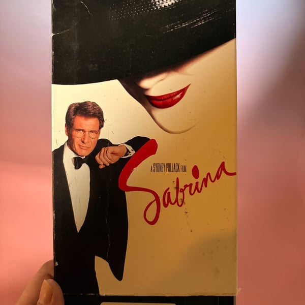 Sabrina (1995) VHS Movie Starring Harrison Ford, Julia Ormond, and Greg Kinnear