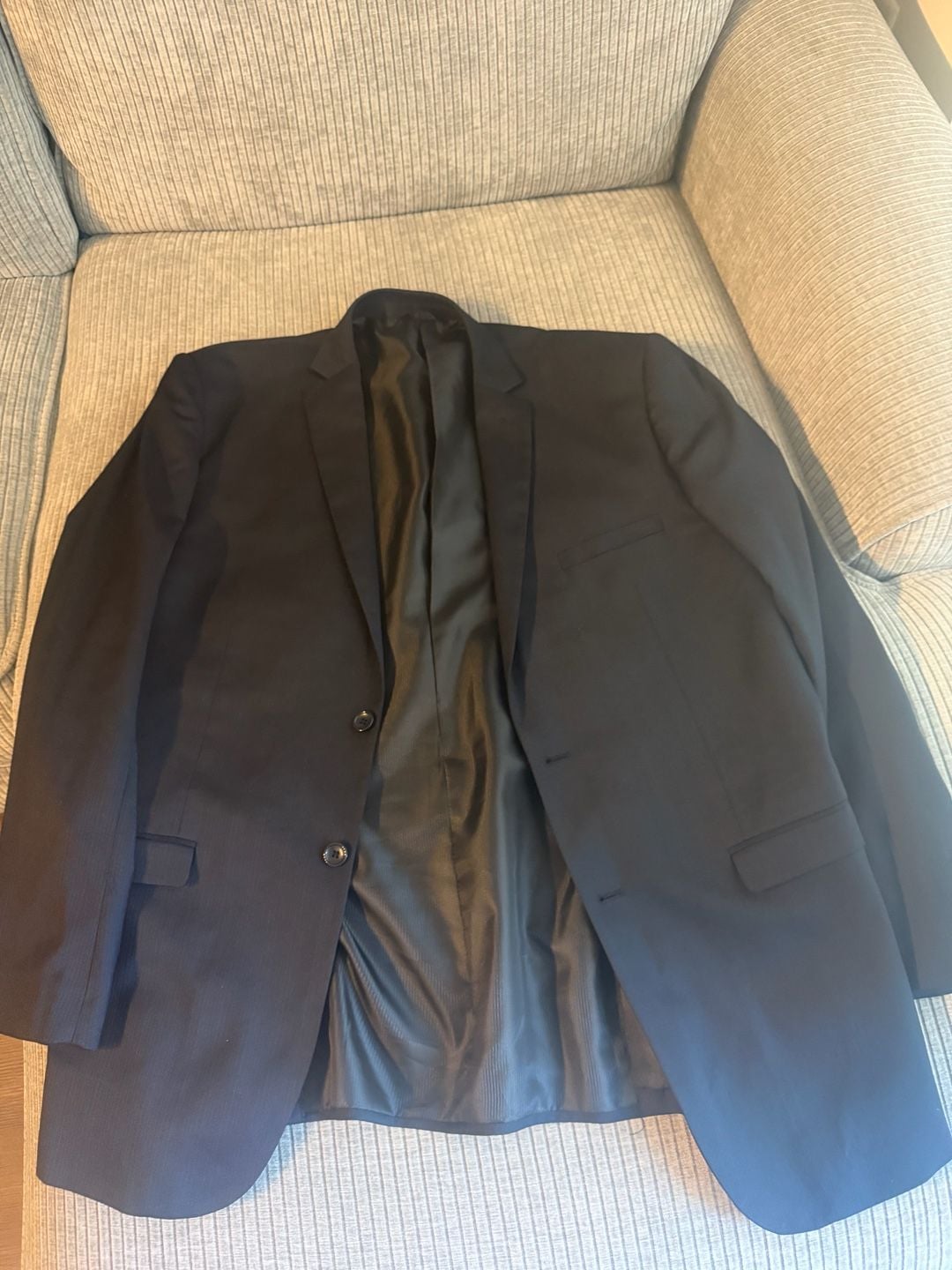 Mario Rossi Super 140's Extra Fine Fabric Men's Suit Jacket, Size 48L 1
