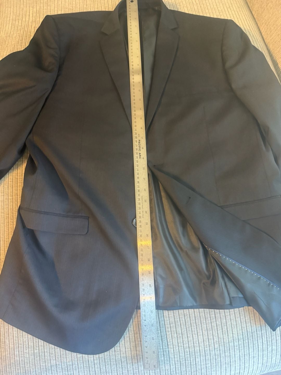 Mario Rossi Super 140's Extra Fine Fabric Men's Suit Jacket, Size 48L 6
