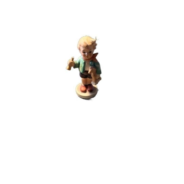 Vintage M.I. Hummel Goebel Figurine #239/C Boy with Horse and Horn