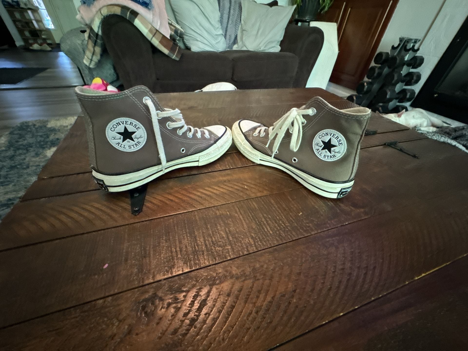 Converse Chuck Taylor 70 High Top Brown Canvas 2