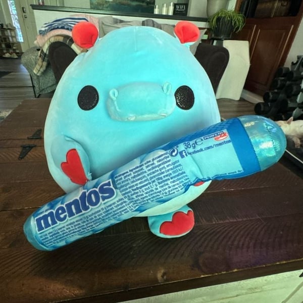 NWT Plush Stuffed Snackles / Mentos Super