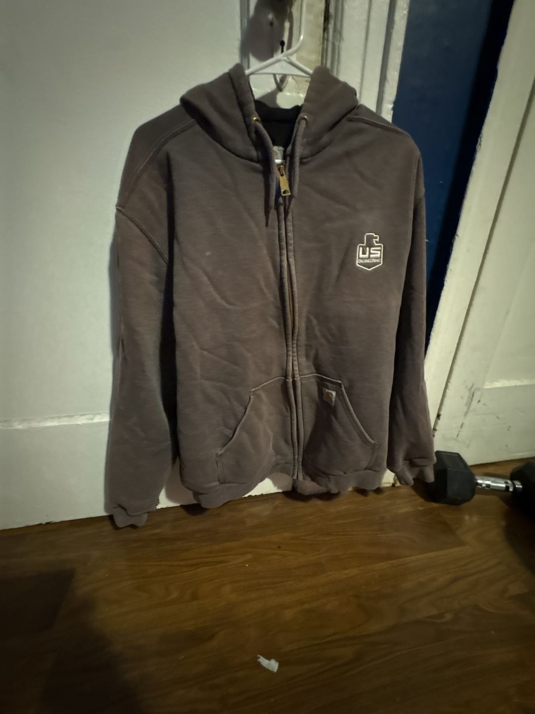 Carhartt US Engineering Full Zip Thermal-Lined Hoodie with Colorado State Flag Patch 1