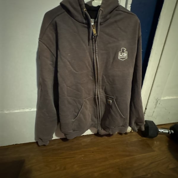 Carhartt US Engineering Full Zip Thermal-Lined Hoodie with Colorado State Flag Patch