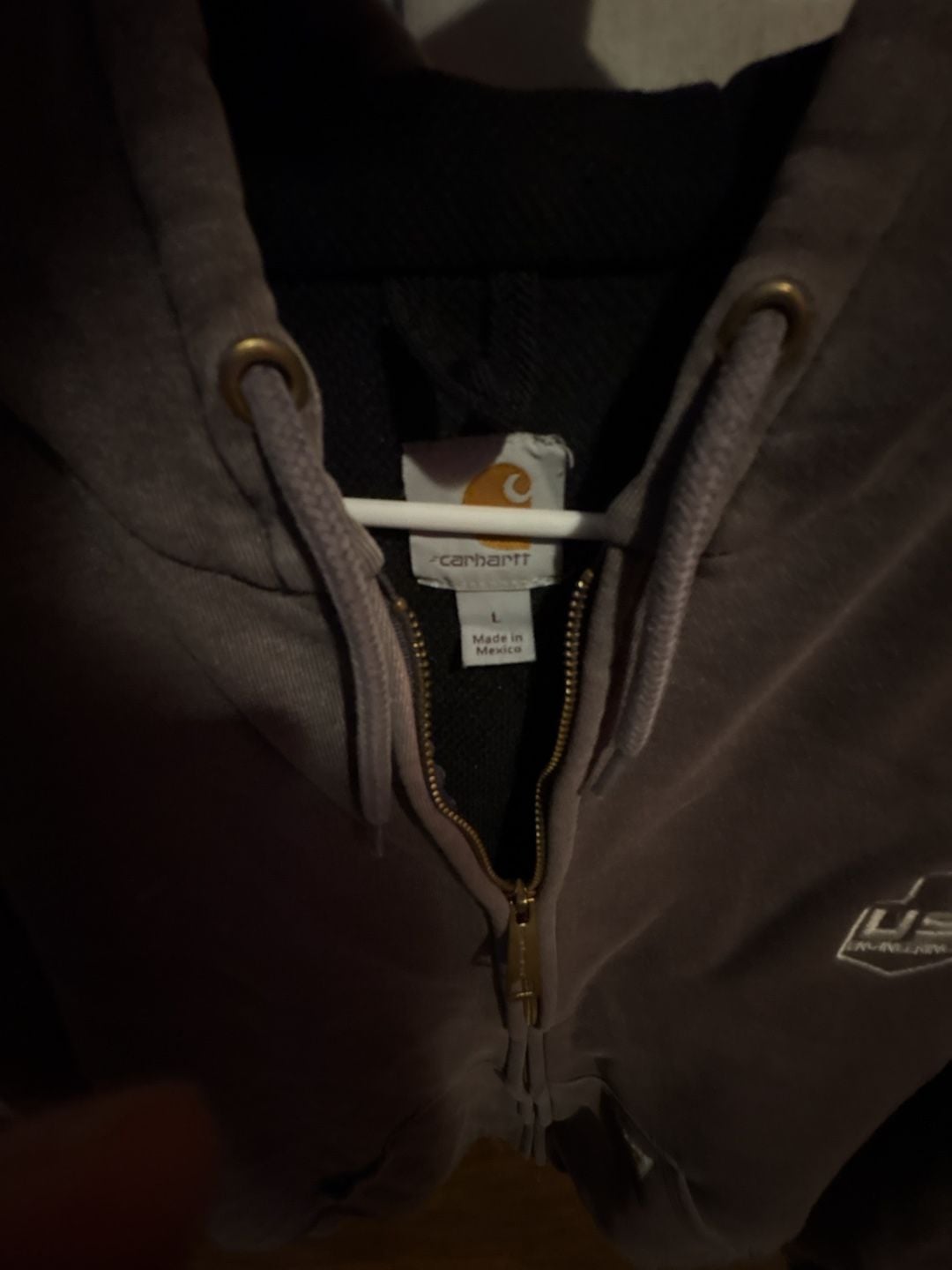 Carhartt US Engineering Full Zip Thermal-Lined Hoodie with Colorado State Flag Patch 3