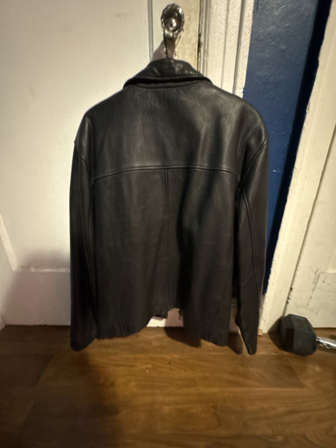 Top Gun Original Quality Men's Black Leather Bomber Jacket 4