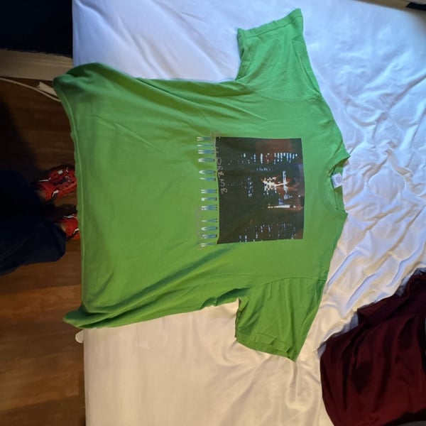 Supreme King of New York Christopher Walken Graphic T-Shirt Green