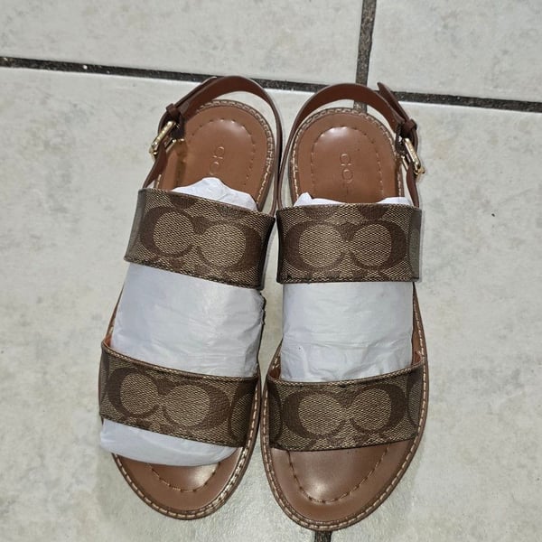 Coach Harley Sandal in Signature Jacquard