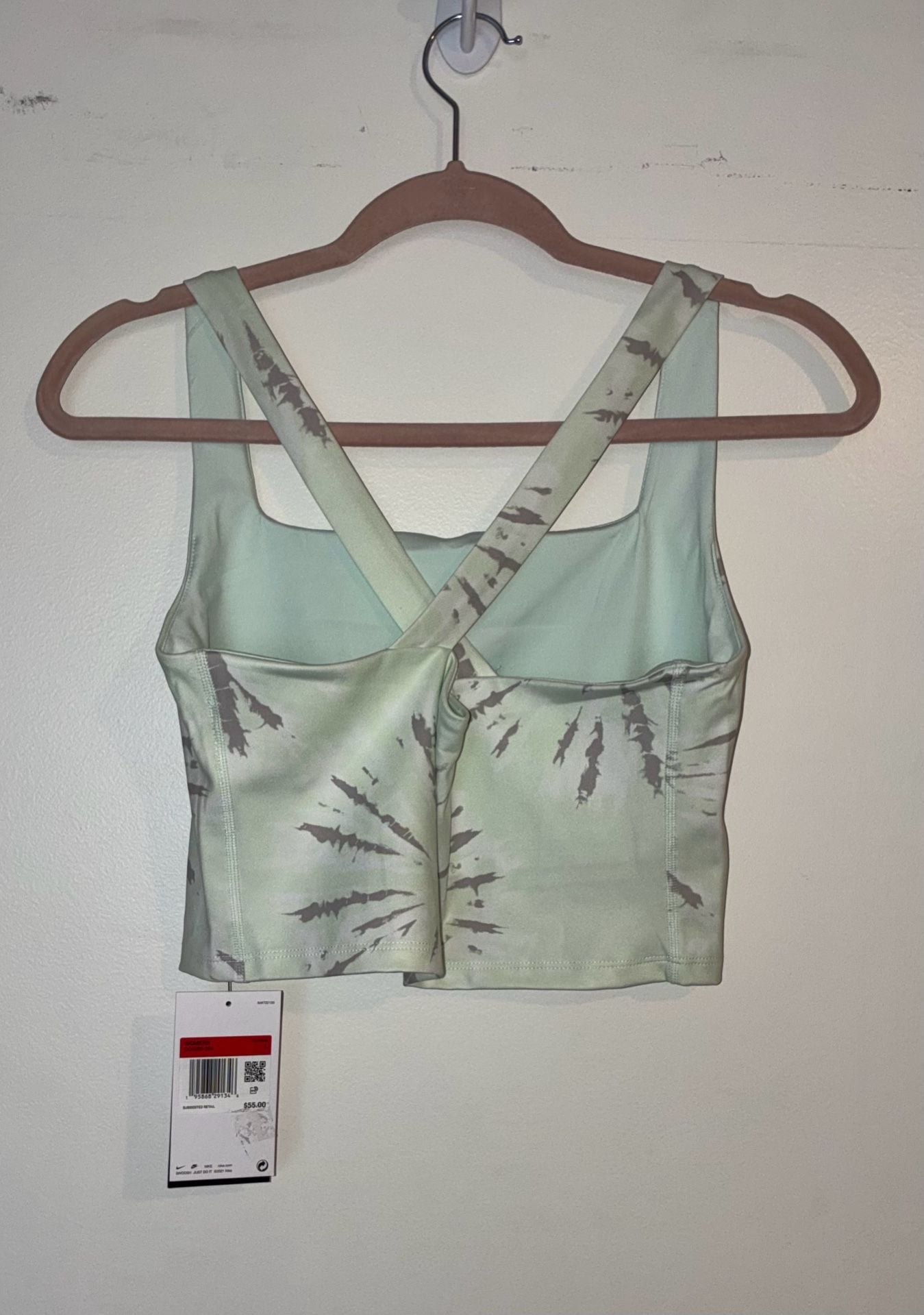 Nike Women's Dri-FIT Tie-Dye Cropped Training Tank Top 3