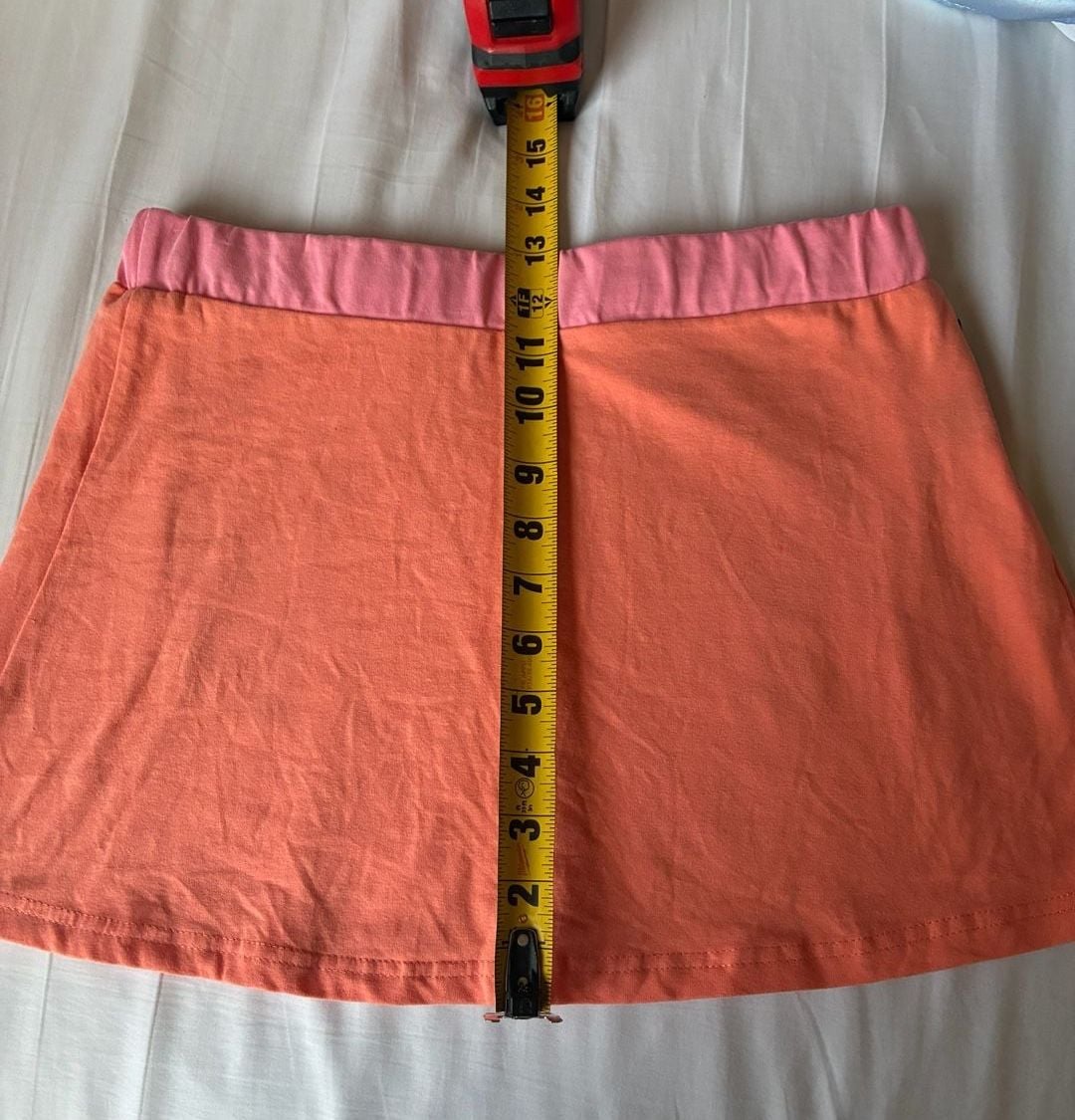 Missguided x Playboy Rhinestone Rabbit Logo Orange Mini Skirt 6