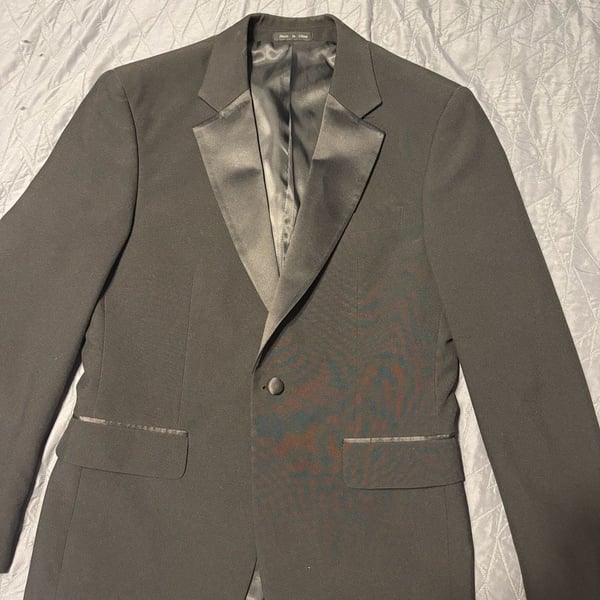 Formal Fashions teens Single-Button Tuxedo Jacket