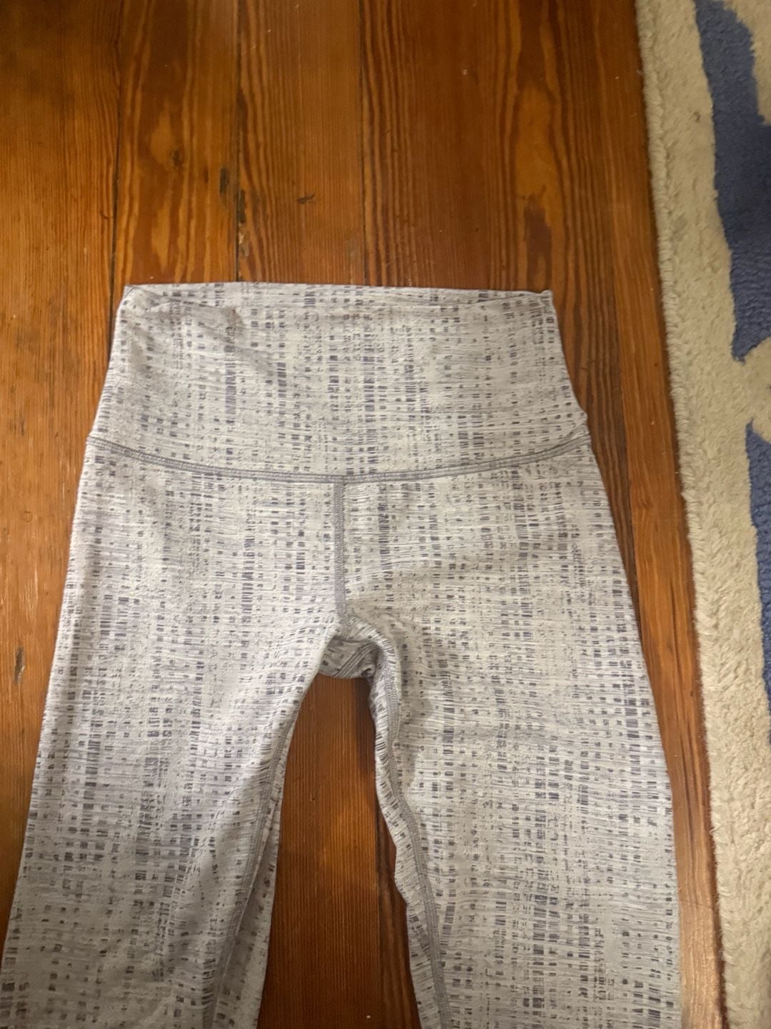 Lululemon Wunder Under High-Rise Tight in Action Jacquard Silver Lining, Size 4 3