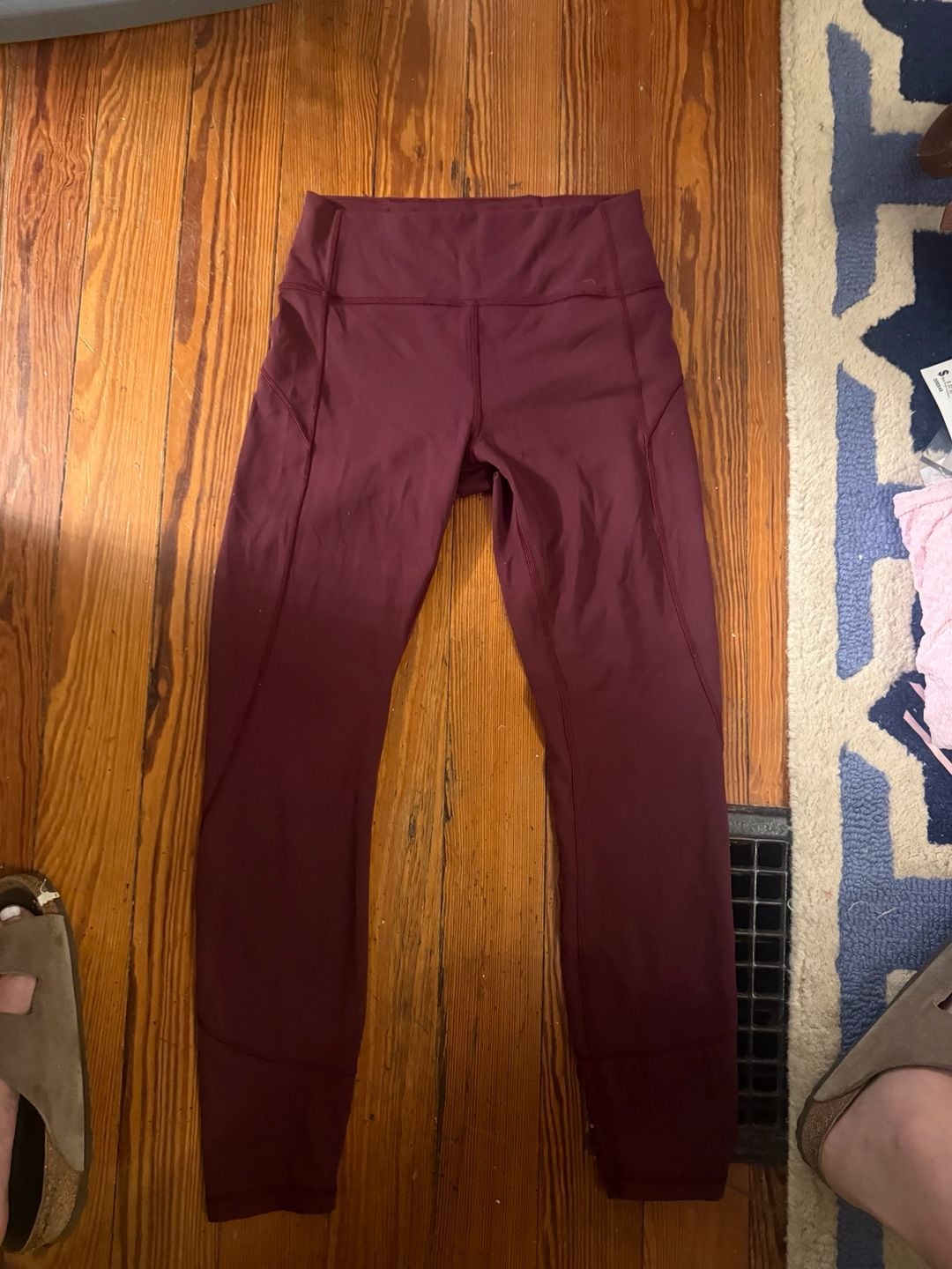 Lululemon Fast and Free High-Rise Leggings, Size 6 2