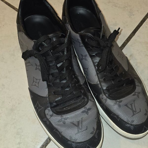 Louis Vuitton Rivoli Low-Top Sneakers in Monogram Eclipse Canvas