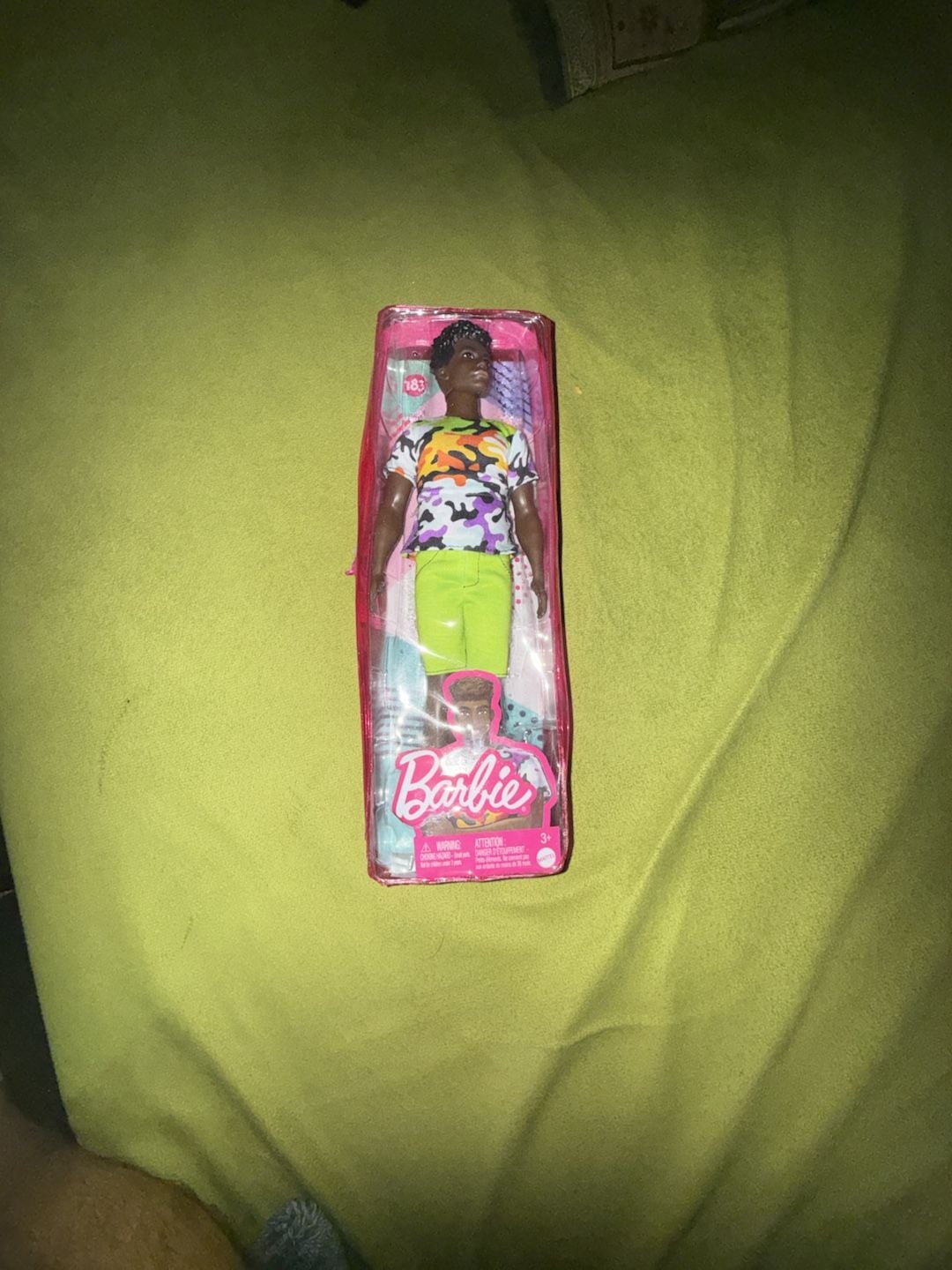 Barbie Ken Fashionistas Doll #183 Broad Body with Camo Print Top 2