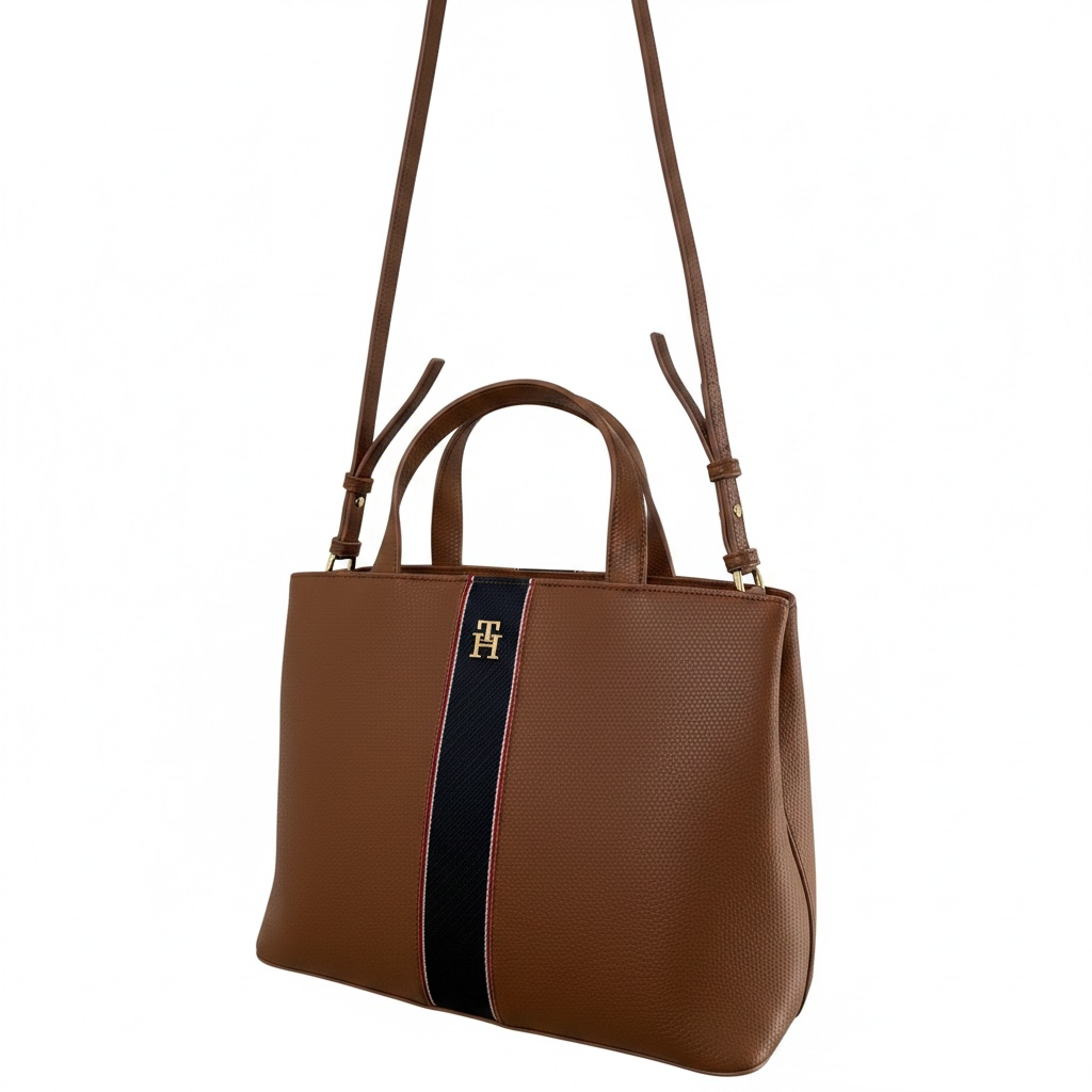 Tommy Hilfiger TH Legacy Satchel Handbag 3