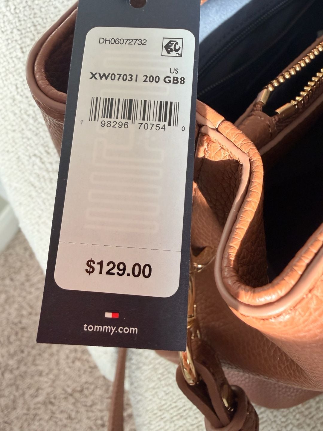 Tommy Hilfiger TH Legacy Satchel Handbag 8