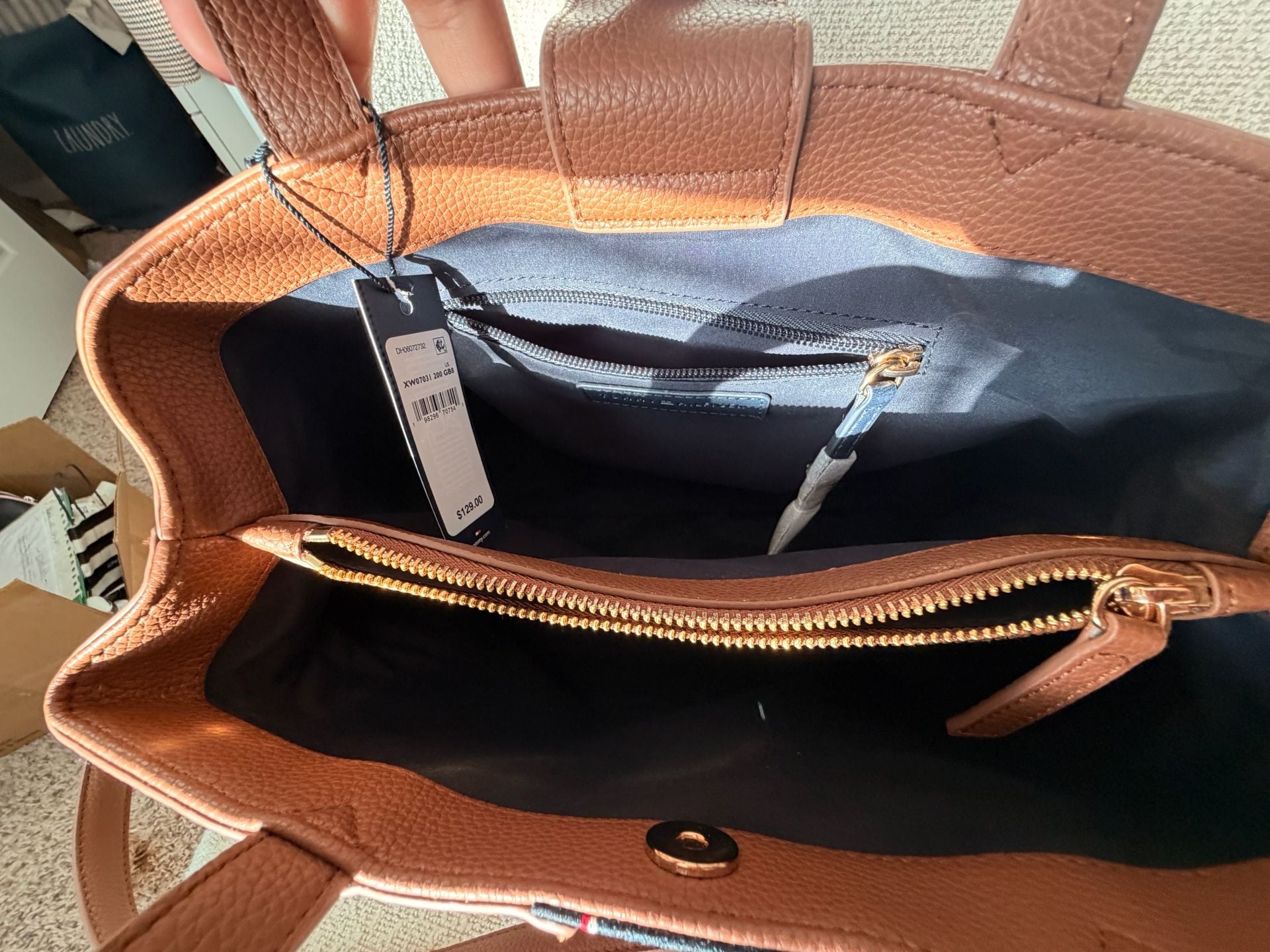 Tommy Hilfiger TH Legacy Satchel Handbag 11