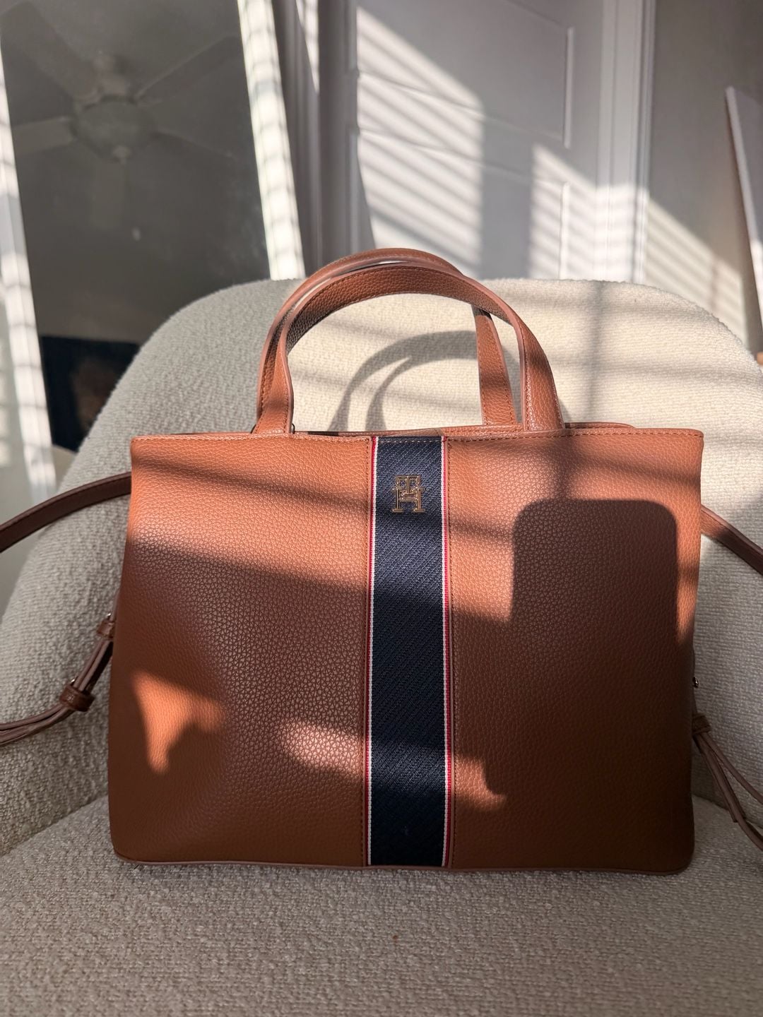 Tommy Hilfiger TH Legacy Satchel Handbag 12