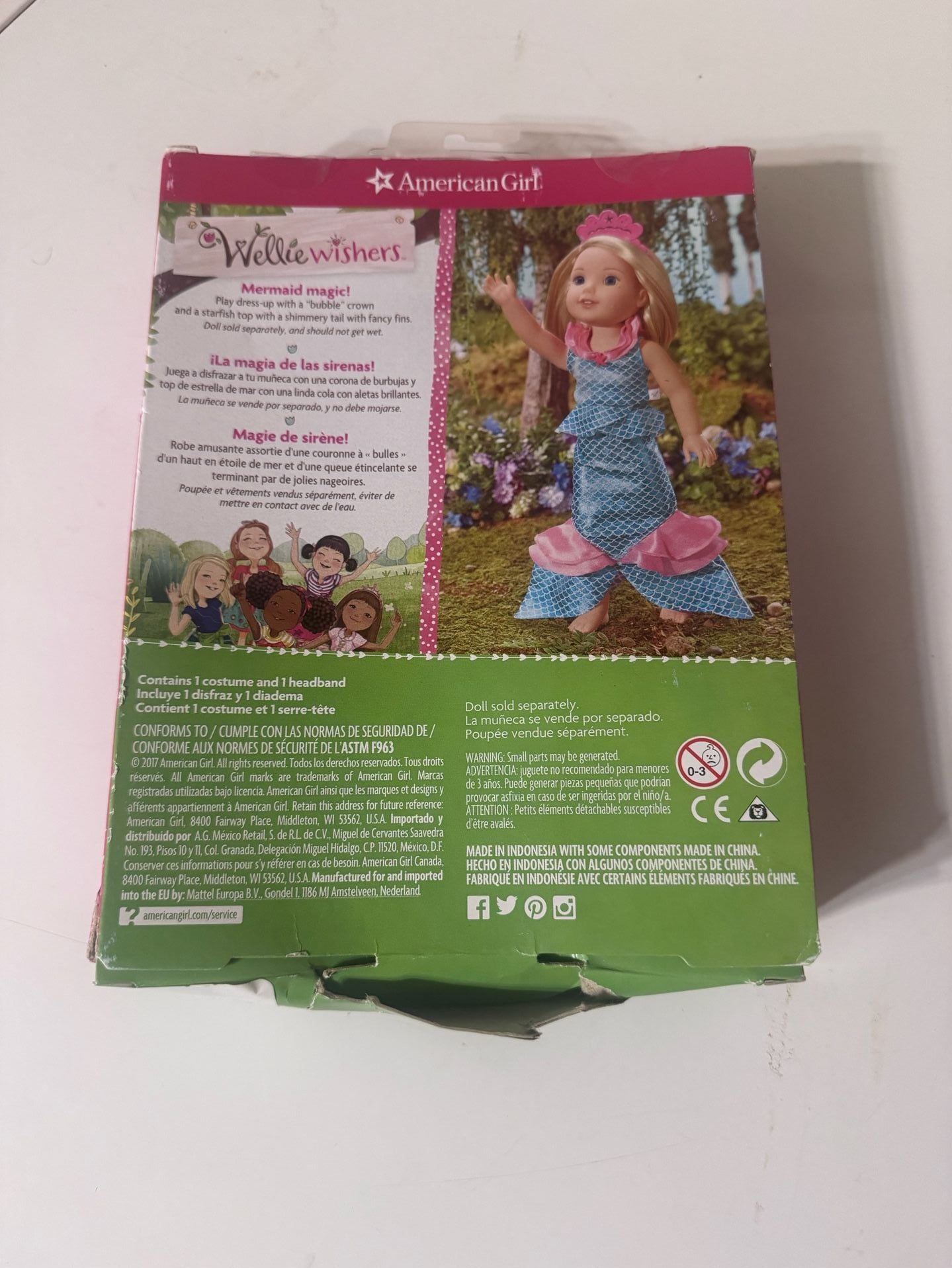 American Girl WellieWishers Marvelous Mermaid Outfit 2