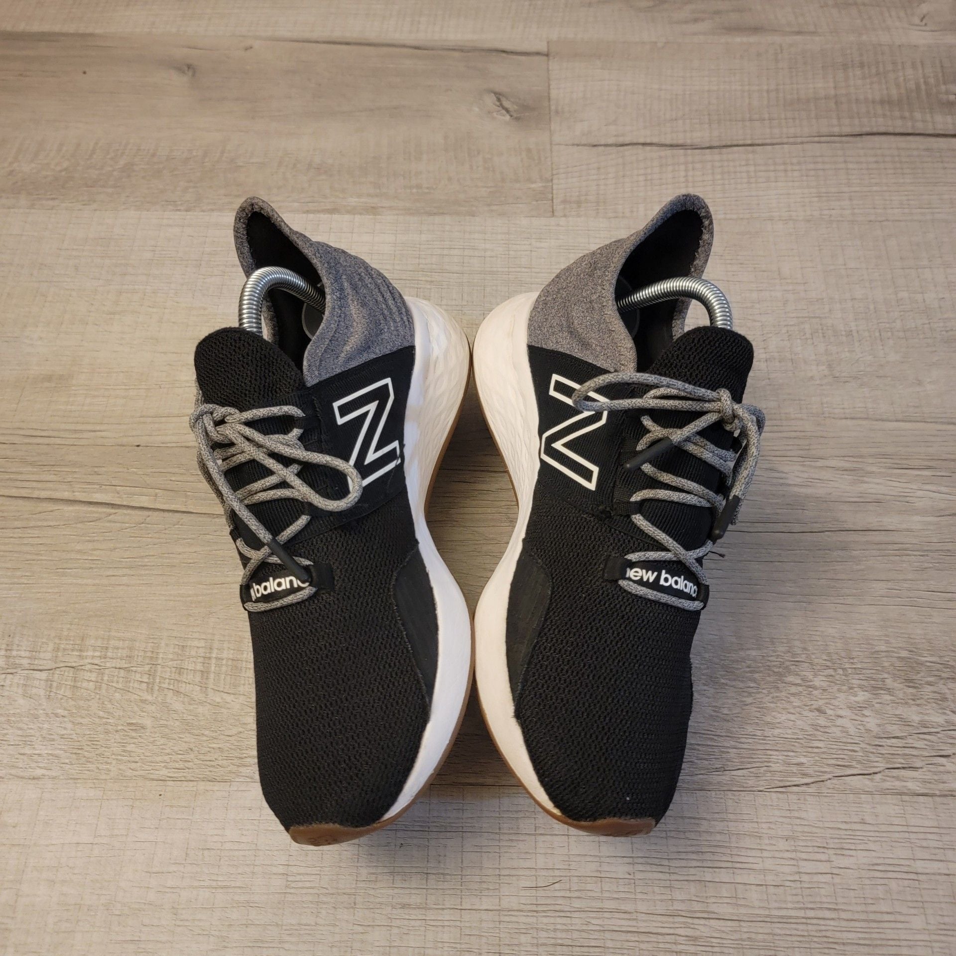 New Balance Fresh Foam Roav v1 Running Shoes Black/Grey Men’s Size 9.5 4