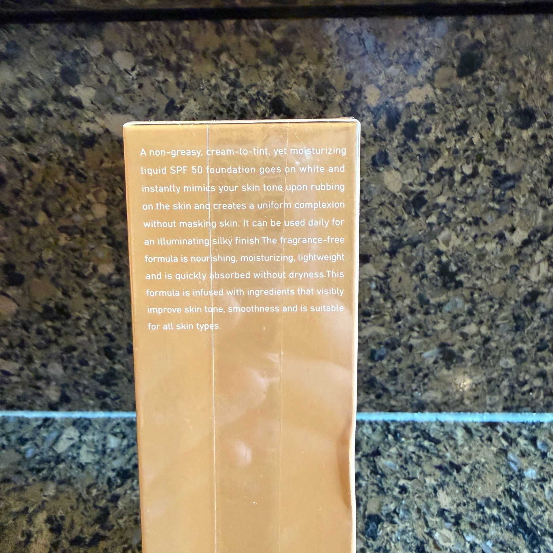 Medium Spectrum Sunscreen Serum SPF 50 Color Mimicking Foundation 2
