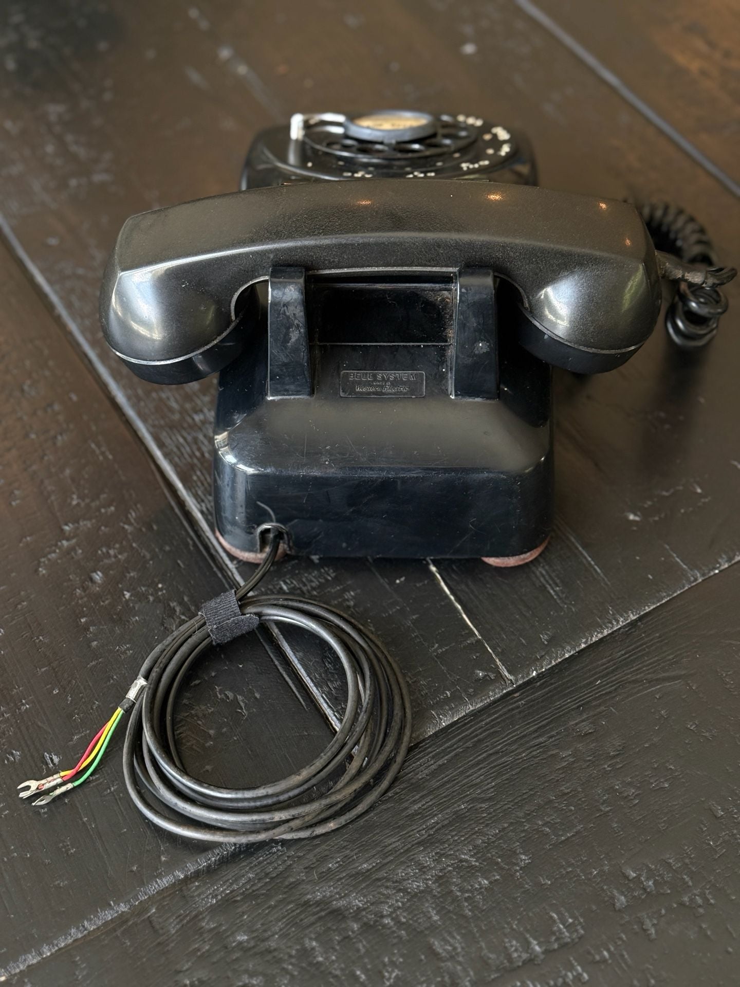 Vintage Bell System Western Electric Model 500 Rotary Desk Phone 7