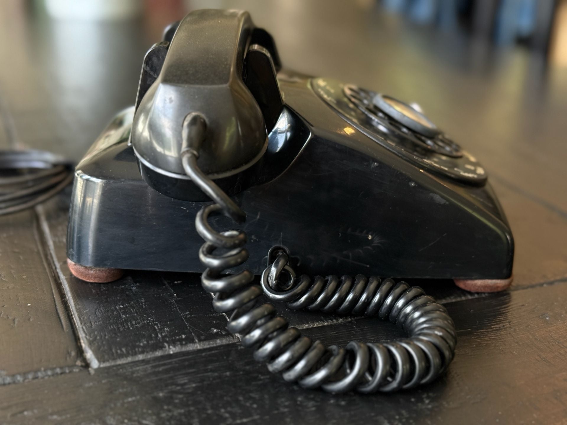 Vintage Bell System Western Electric Model 500 Rotary Desk Phone 8