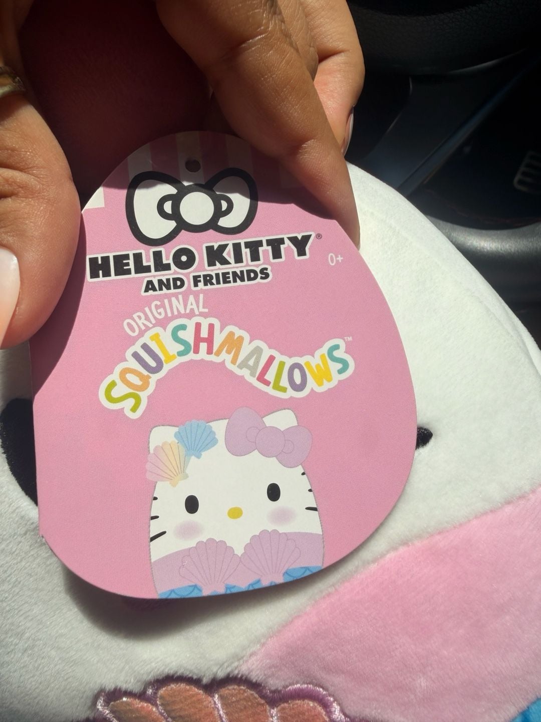 Squishmallows Hello Kitty Mermaid Plush with Iridescent Seashells 3