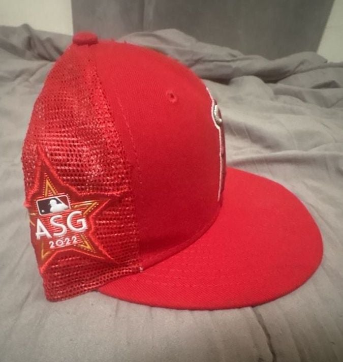 New Era Los Angeles Angels 2022 MLB All-Star Game Workout 59FIFTY Hat Size 7 3