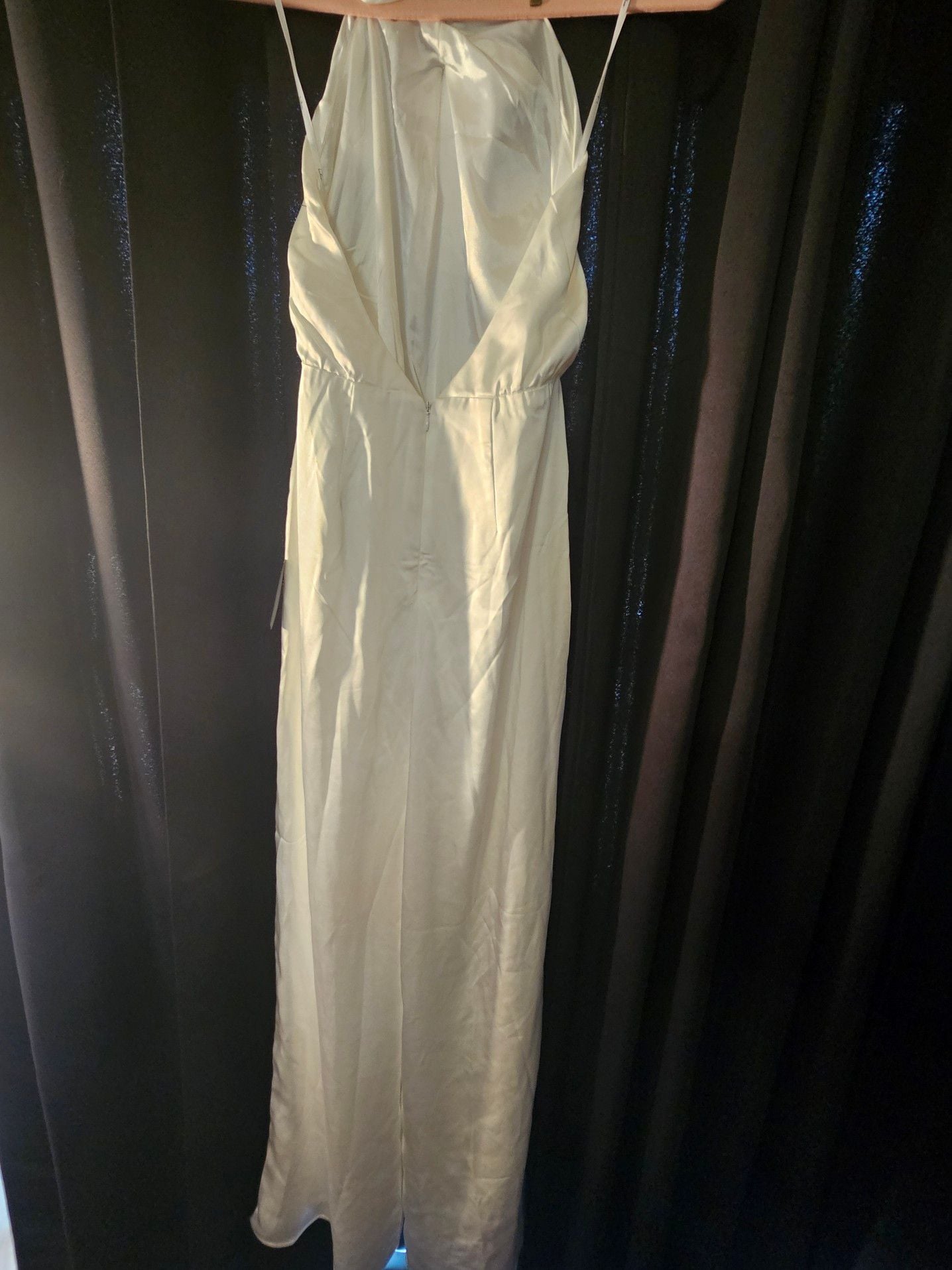 Lulus Halter Neck Wide Leg Jumpsuit in White 6