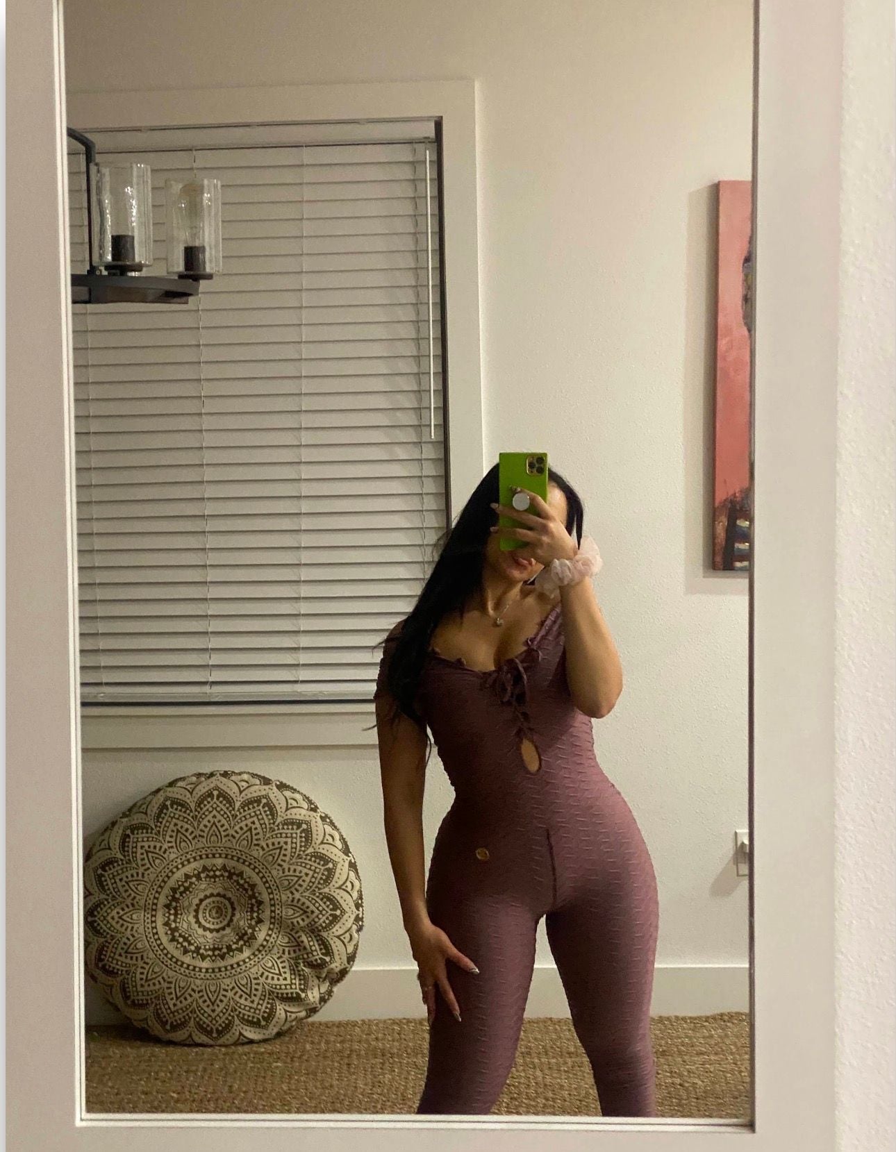 Colombia Active Textured Lace-Up Front Jumpsuit 18