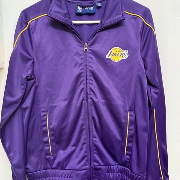 4Her by Carl Banks Los Angeles Lakers Full-Zip Track Jacket
